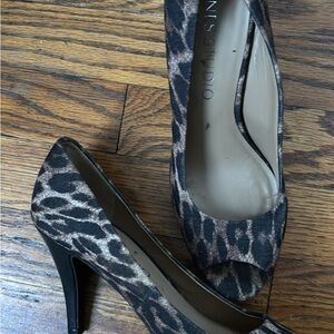 Cheetah high heels